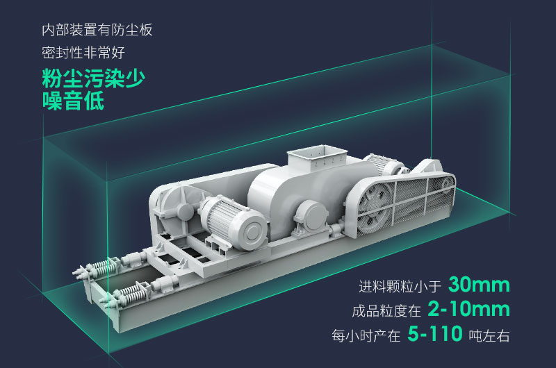 對輥式制沙機優勢